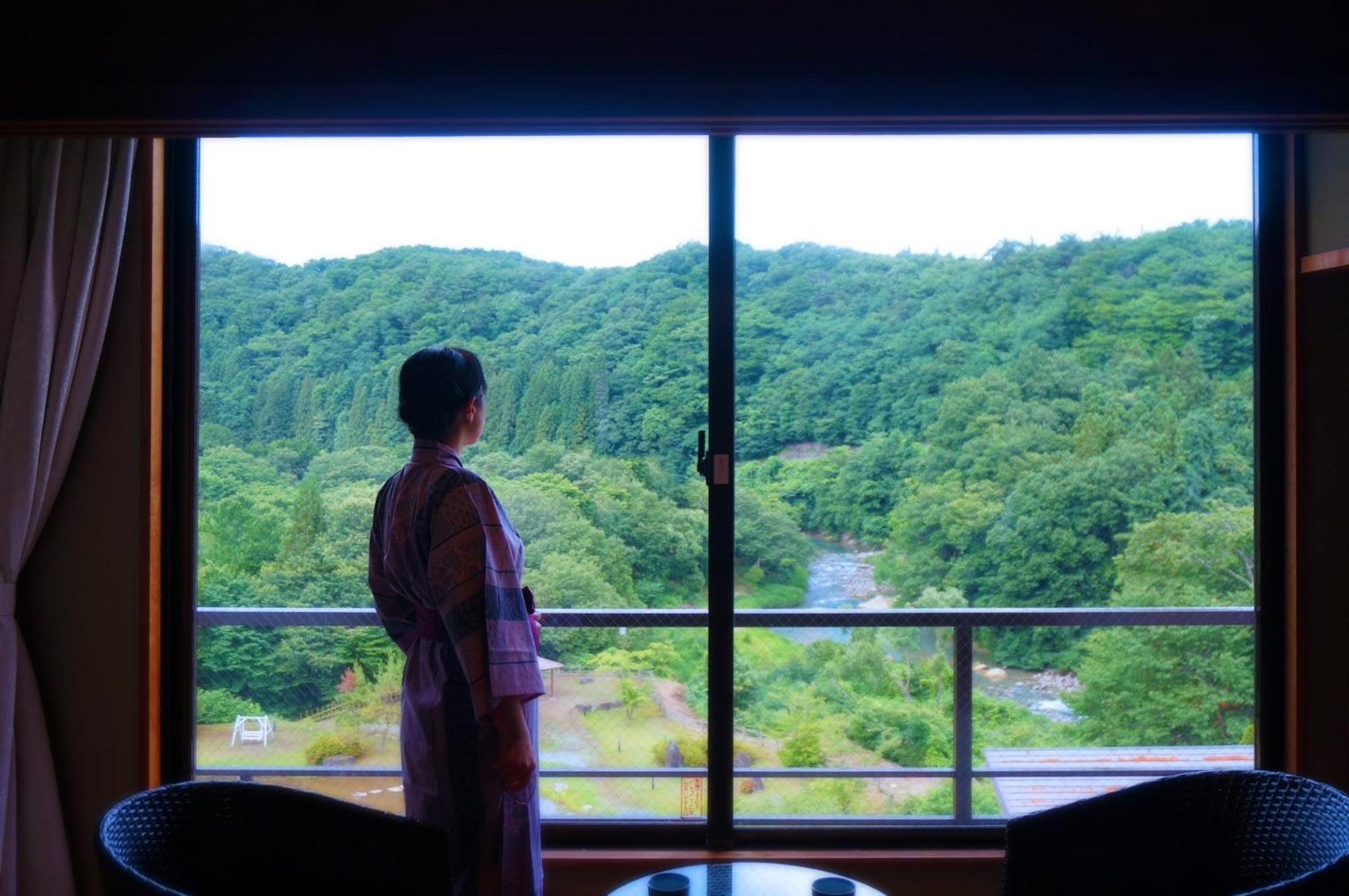 Sannouzan Onsen Zuisenkyo Hotel Icsinoszeki Kültér fotó